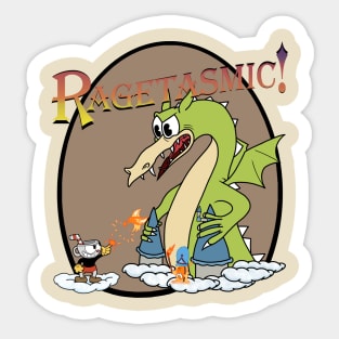 Ragetasmic Sticker